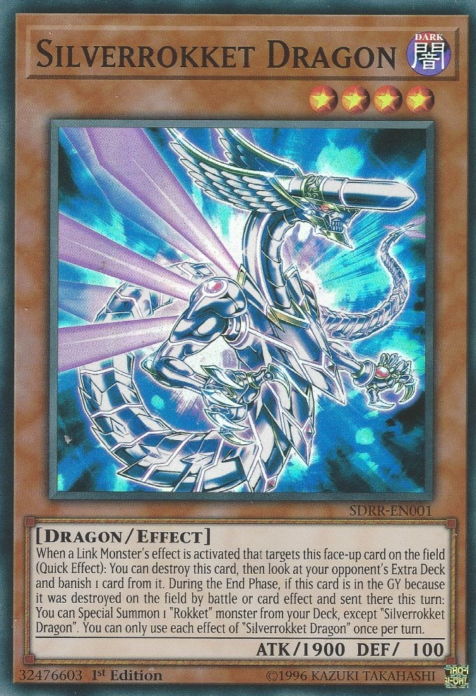 Silverrokket Dragon [SDRR-EN001] Super Rare | Chromatic Games