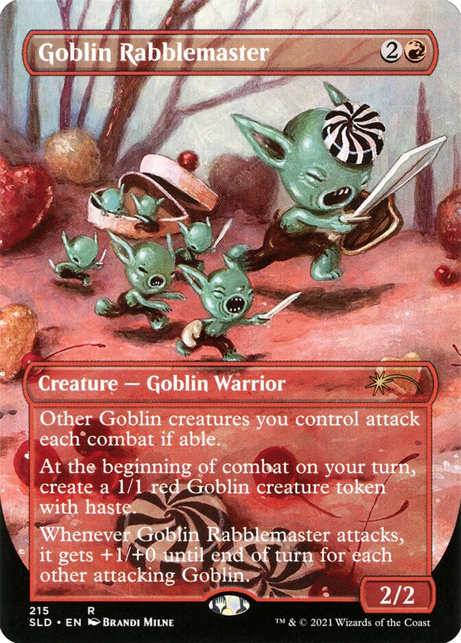 Goblin Rabblemaster [Secret Lair Drop Series] | Chromatic Games