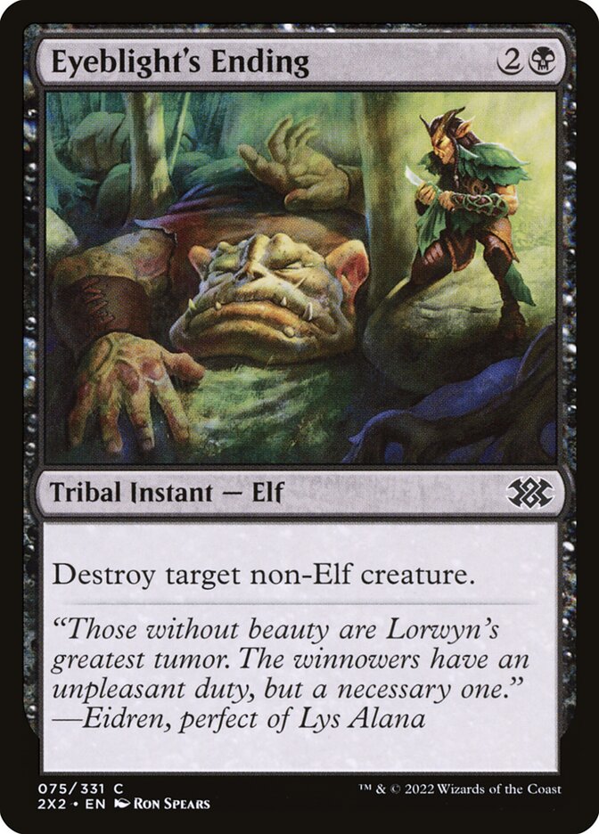 Eyeblight's Ending 75/331 (Double Masters 2022)  - Foil | Chromatic Games