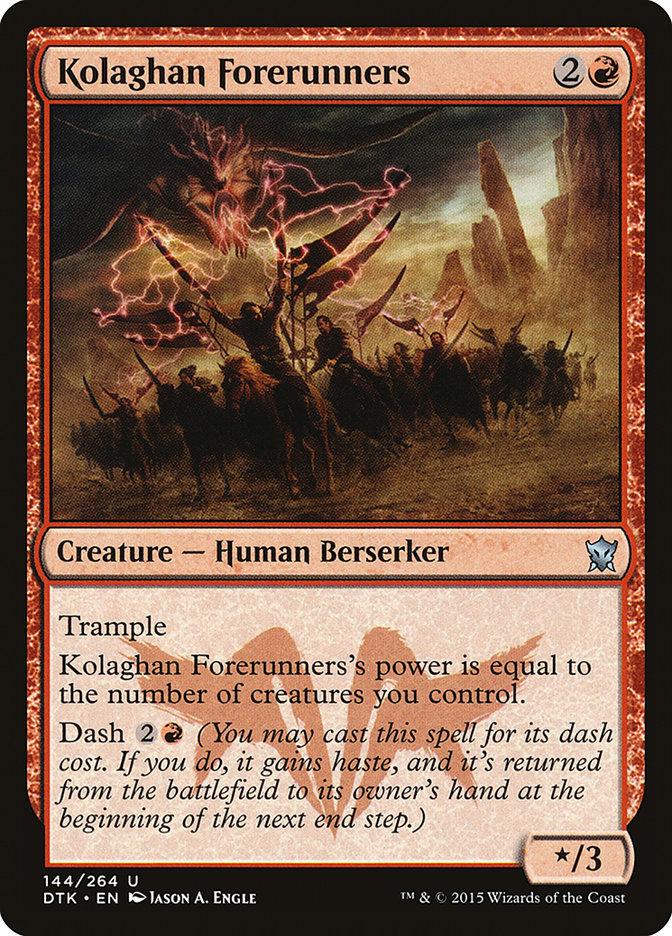 Kolaghan Forerunners 144/264 (Dragons of Tarkir)  | Chromatic Games