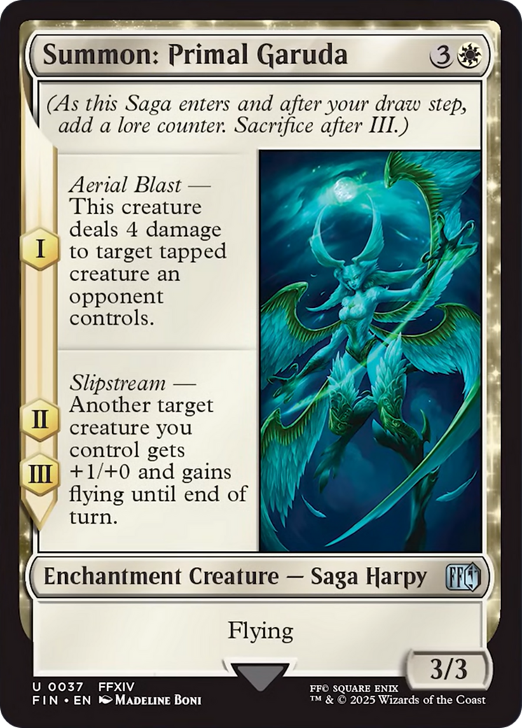 Summon: Primal Garuda [FINAL FANTASY] | Chromatic Games