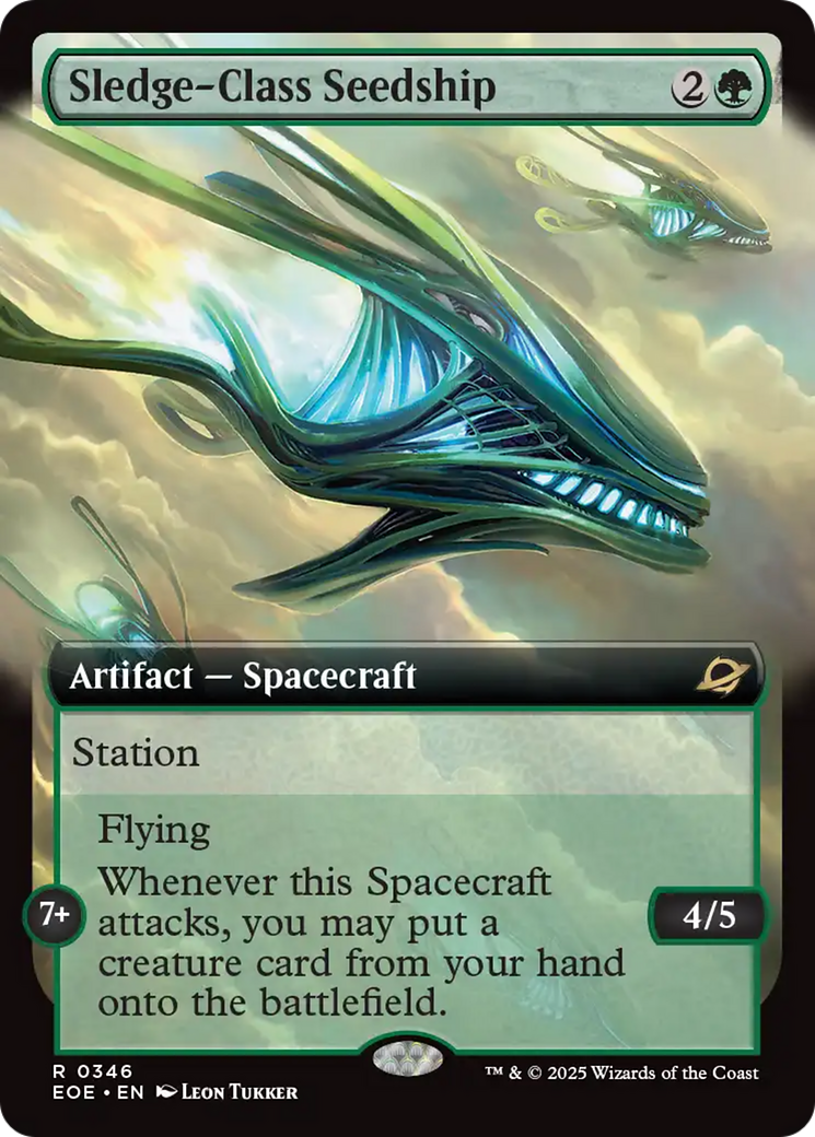 Sledge-Class Seedship (Extended Art) [Edge of Eternities] | Chromatic Games