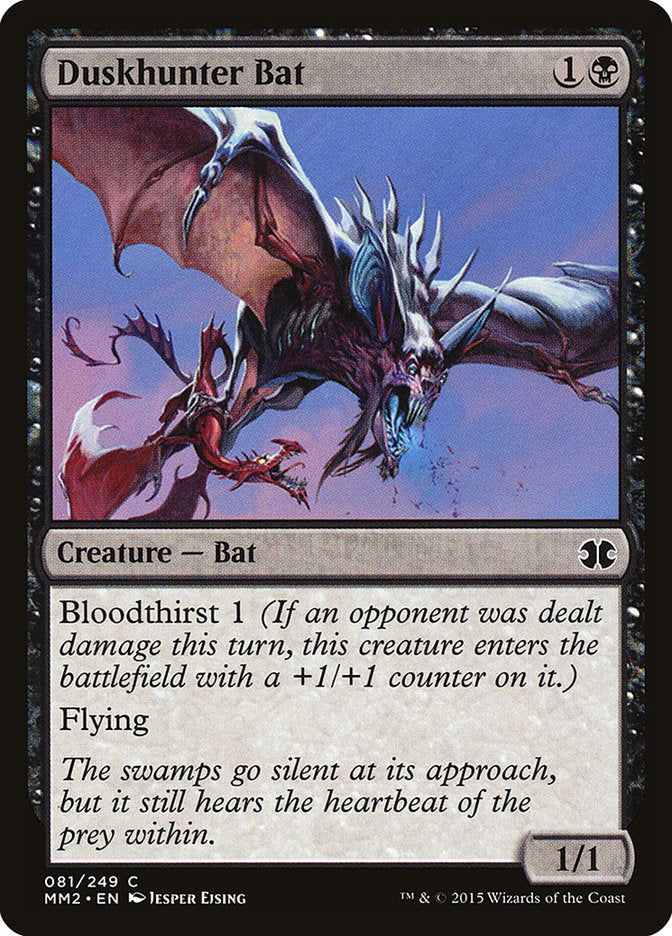 Duskhunter Bat 81/249 (Modern Masters 2015)  | Chromatic Games