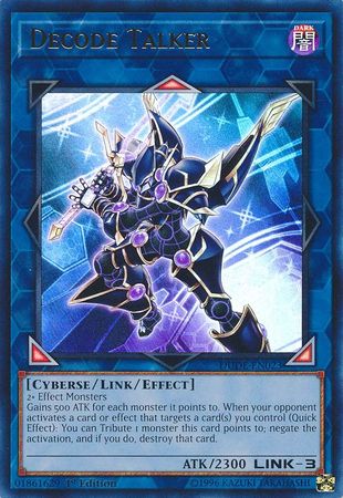 Decode Talker [DUDE-EN023] Ultra Rare | Chromatic Games