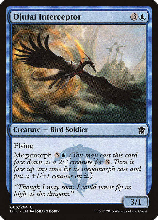 Ojutai Interceptor 66/264 (Dragons of Tarkir)  | Chromatic Games