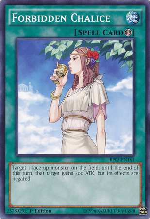 Forbidden Chalice [BP03-EN164] Common | Chromatic Games