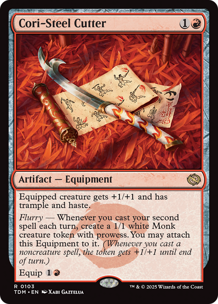 Cori-Steel Cutter [Tarkir: Dragonstorm] | Chromatic Games