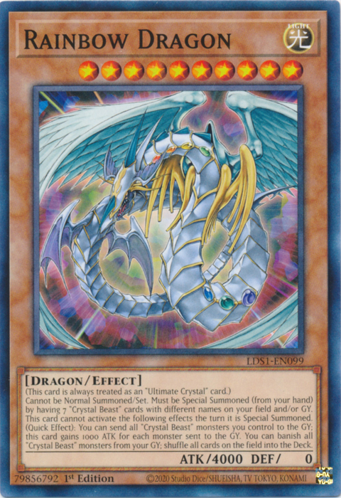Rainbow Dragon [LDS1-EN099] Common | Chromatic Games