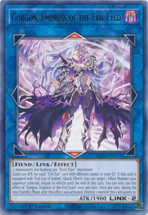 Gorgon, Empress of the Evil Eyed [MP20-EN177] Rare | Chromatic Games