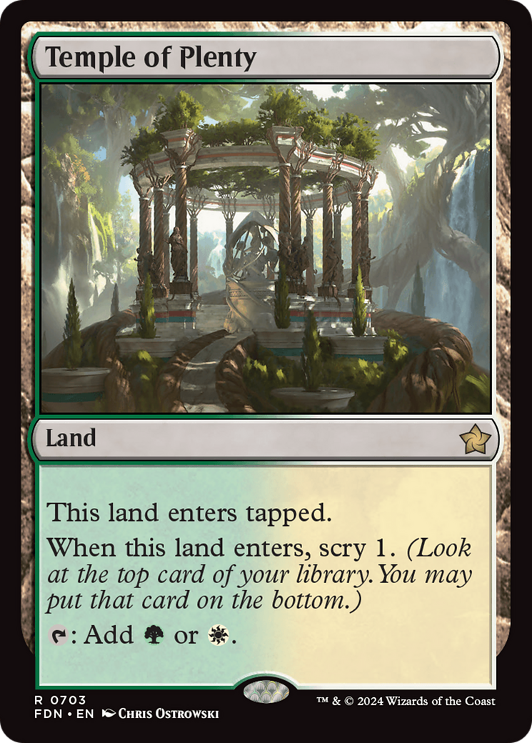 Temple of Plenty [Foundations] | Chromatic Games