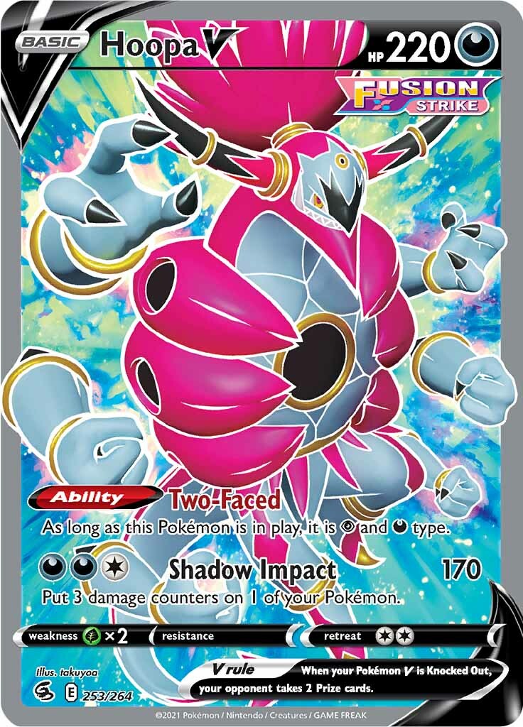 Hoopa V (253/264) [Sword & Shield: Fusion Strike] | Chromatic Games