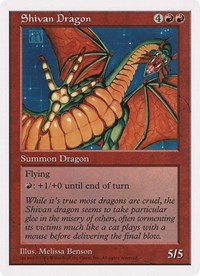 Shivan Dragon (Oversized) [Oversize Cards] | Chromatic Games