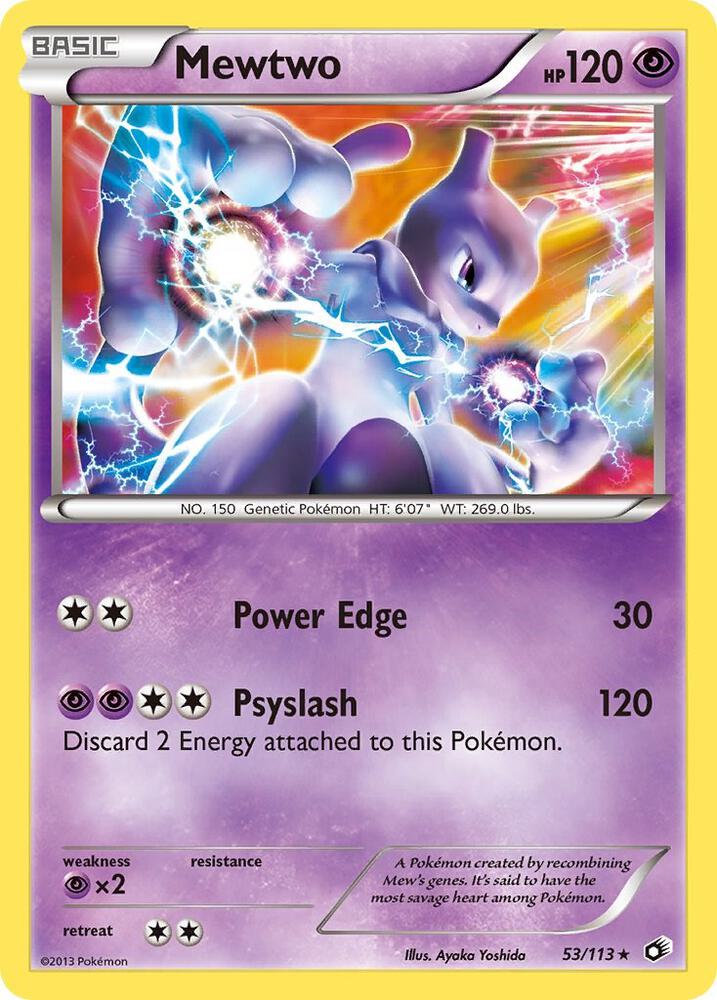 Mewtwo 53/113 (Legendary Treasures)  - Holofoil | Chromatic Games