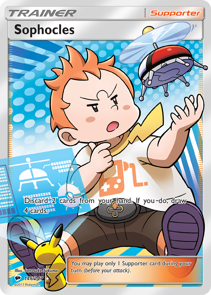 Sophocles (146/147) [Sun & Moon: Burning Shadows] | Chromatic Games