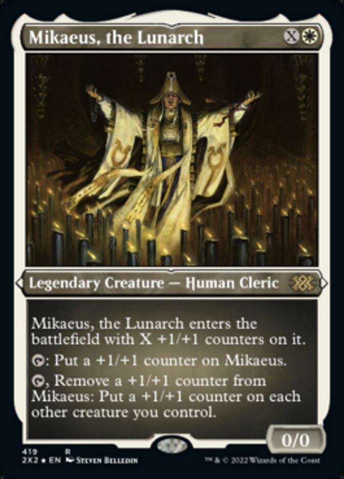 Mikaeus, the Lunarch (Foil Etched) [Double Masters 2022] | Chromatic Games