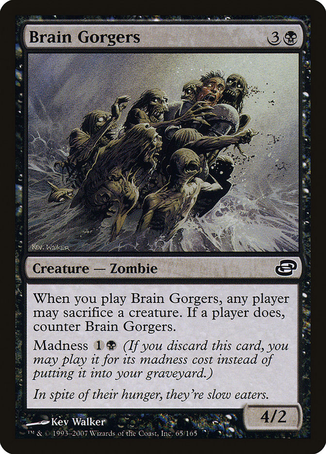Brain Gorgers 65/165 (Planar Chaos)  - Foil | Chromatic Games