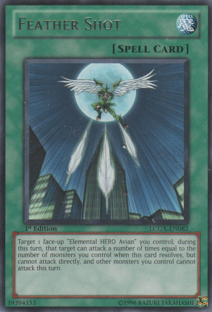 Feather Shot [LCGX-EN083] Rare | Chromatic Games