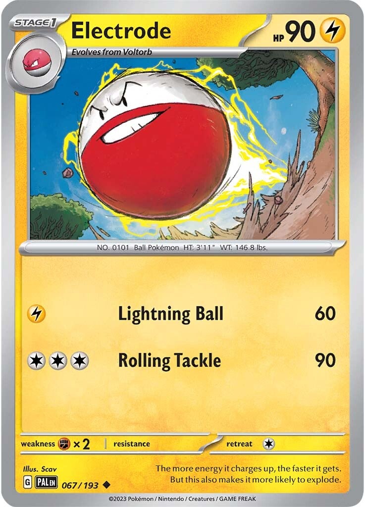 Electrode (067/193) [Scarlet & Violet: Paldea Evolved] | Chromatic Games