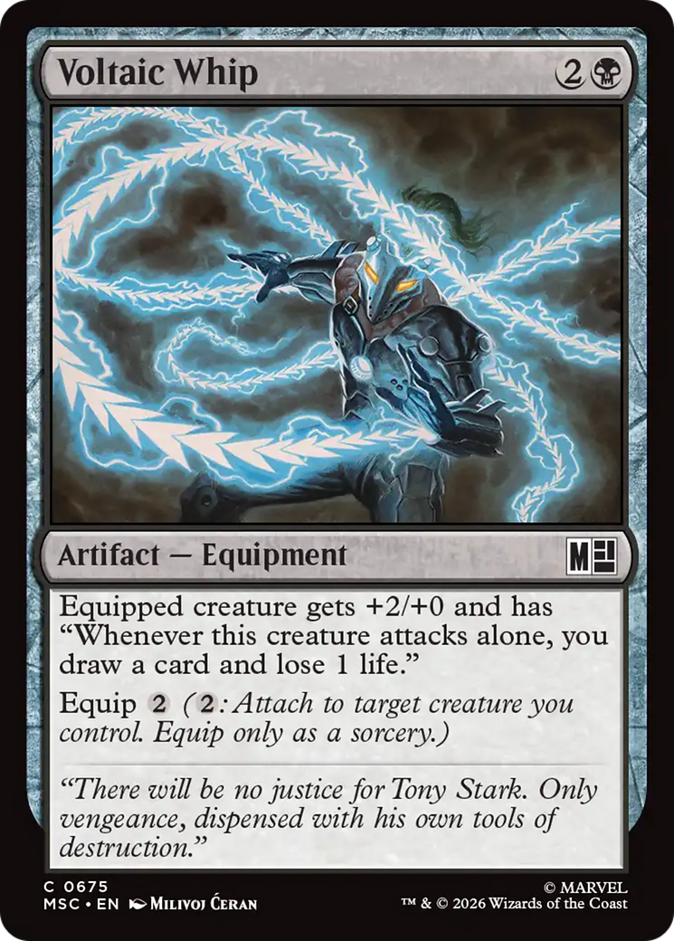 Voltaic Whip [Marvel Super Heroes Commander] | Chromatic Games