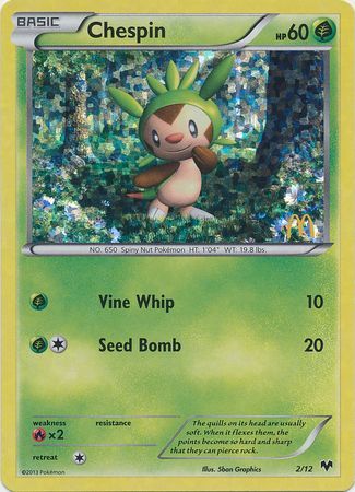 Chespin (2/12) [McDonald's Promos: 2014 Collection] | Chromatic Games