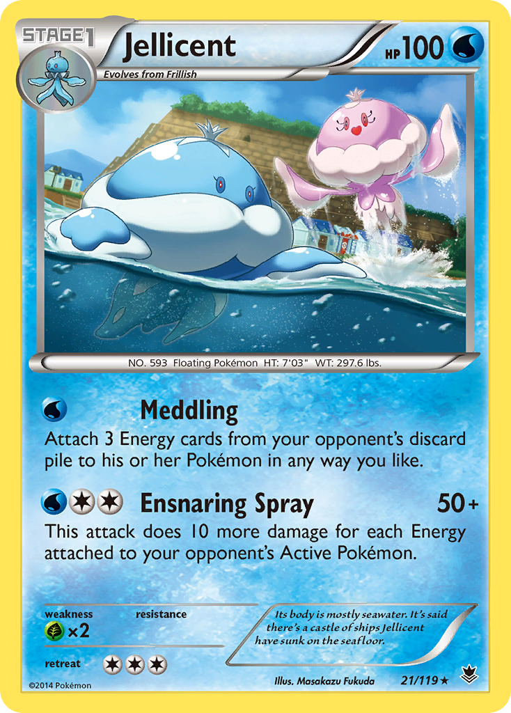 Jellicent (21/119) [XY: Phantom Forces] | Chromatic Games