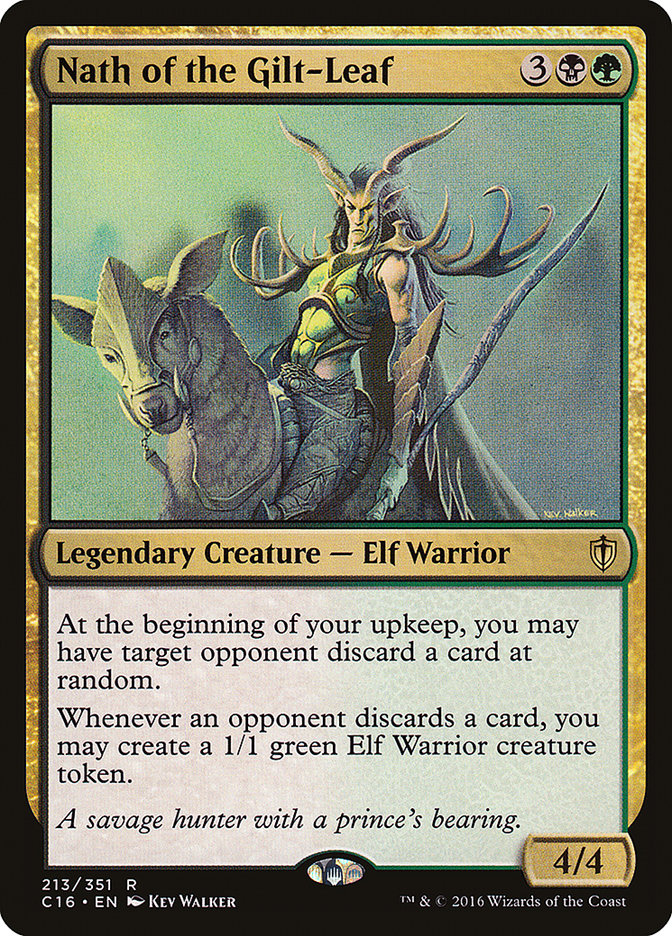 Nath of the Gilt-Leaf 213/351 (Commander 2016)  | Chromatic Games