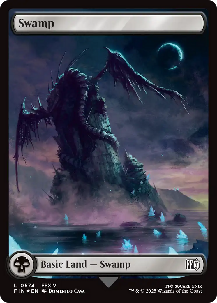 Swamp (0574) (Surge Foil) [FINAL FANTASY] | Chromatic Games
