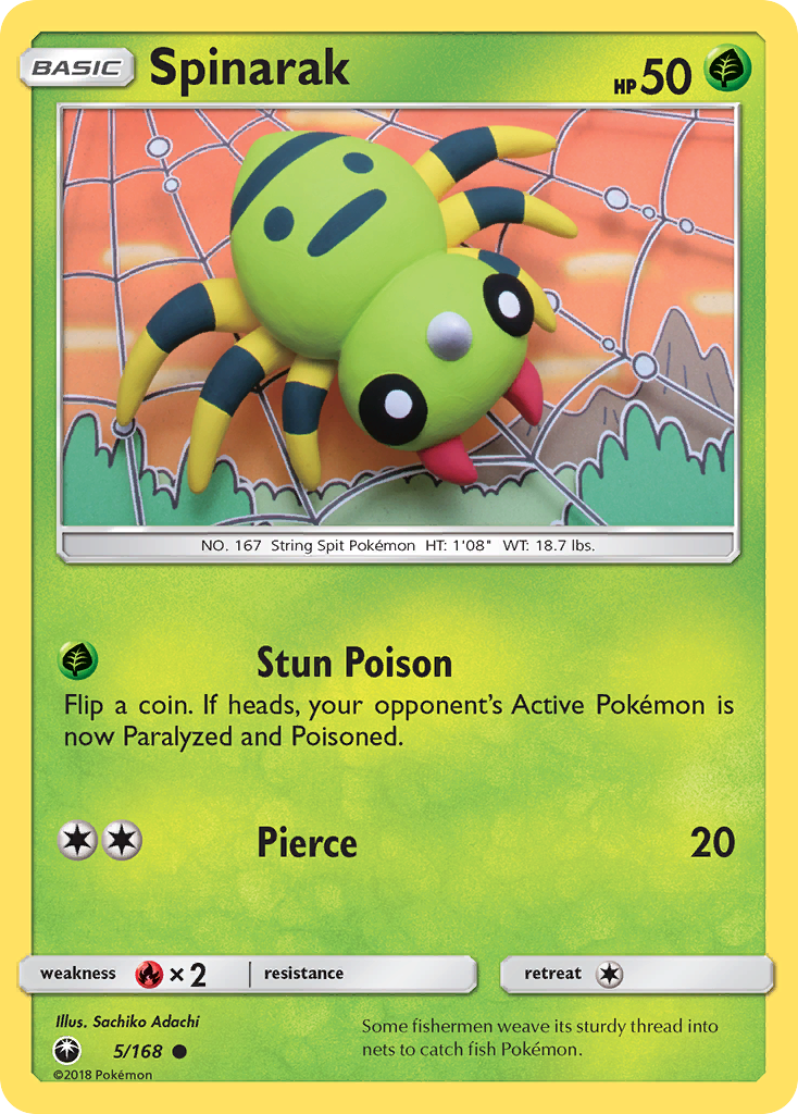 Spinarak (5/168) [Sun & Moon: Celestial Storm] | Chromatic Games