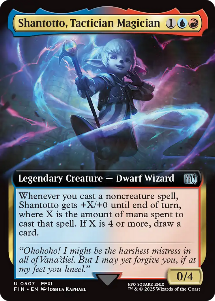 Shantotto, Tactician Magician (Extended Art) [FINAL FANTASY] | Chromatic Games