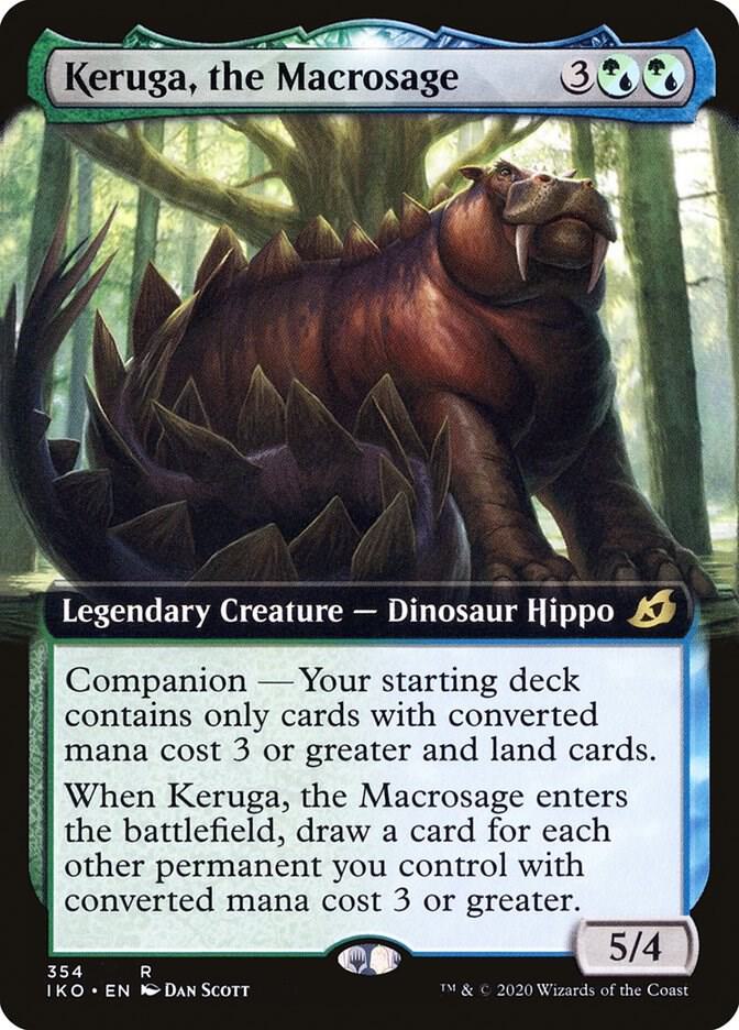Keruga, the Macrosage 354/274 (Ikoria: Lair of Behemoths)  - Extended Art | Chromatic Games