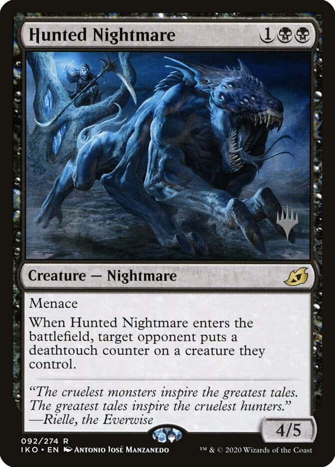 Hunted Nightmare 92 (Promo Pack: Ikoria)  - Foil | Chromatic Games