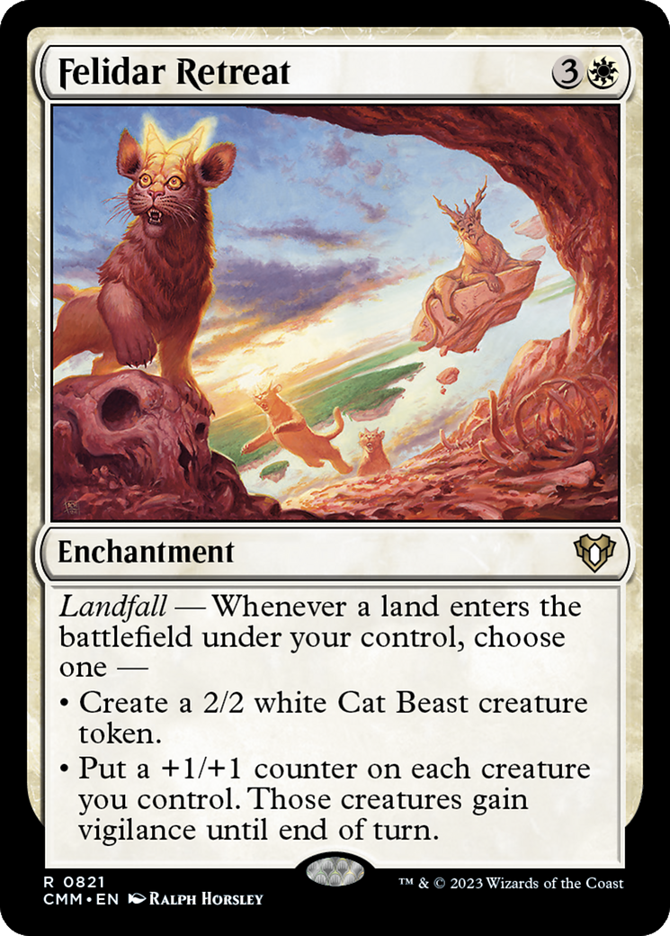 Felidar Retreat [Commander Masters] | Chromatic Games