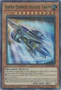 Super Express Bullet Train (Green) [LDS2-EN121] Ultra Rare | Chromatic Games