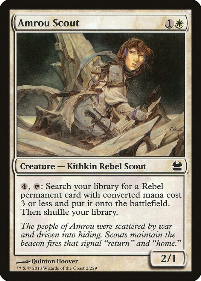 Amrou Scout 2/229 (Modern Masters)  | Chromatic Games