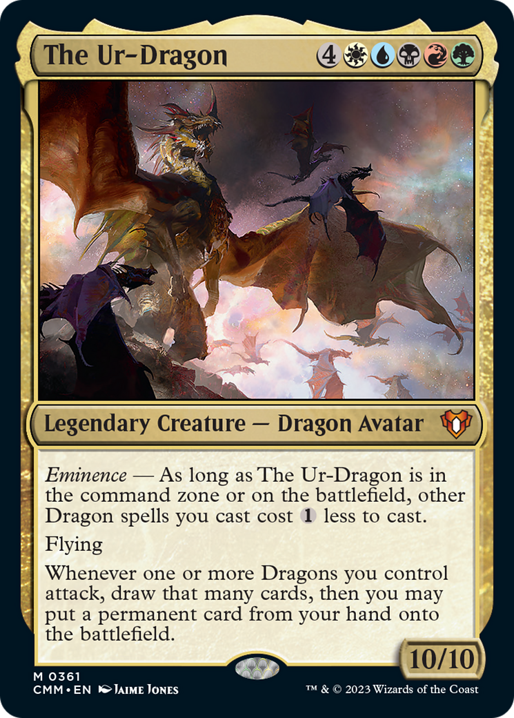 The Ur-Dragon [Commander Masters] | Chromatic Games