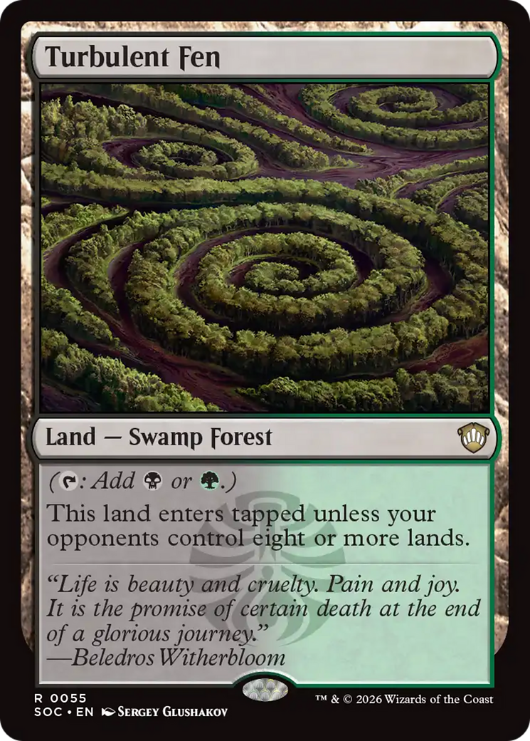 Turbulent Fen [Secrets of Strixhaven Commander] | Chromatic Games