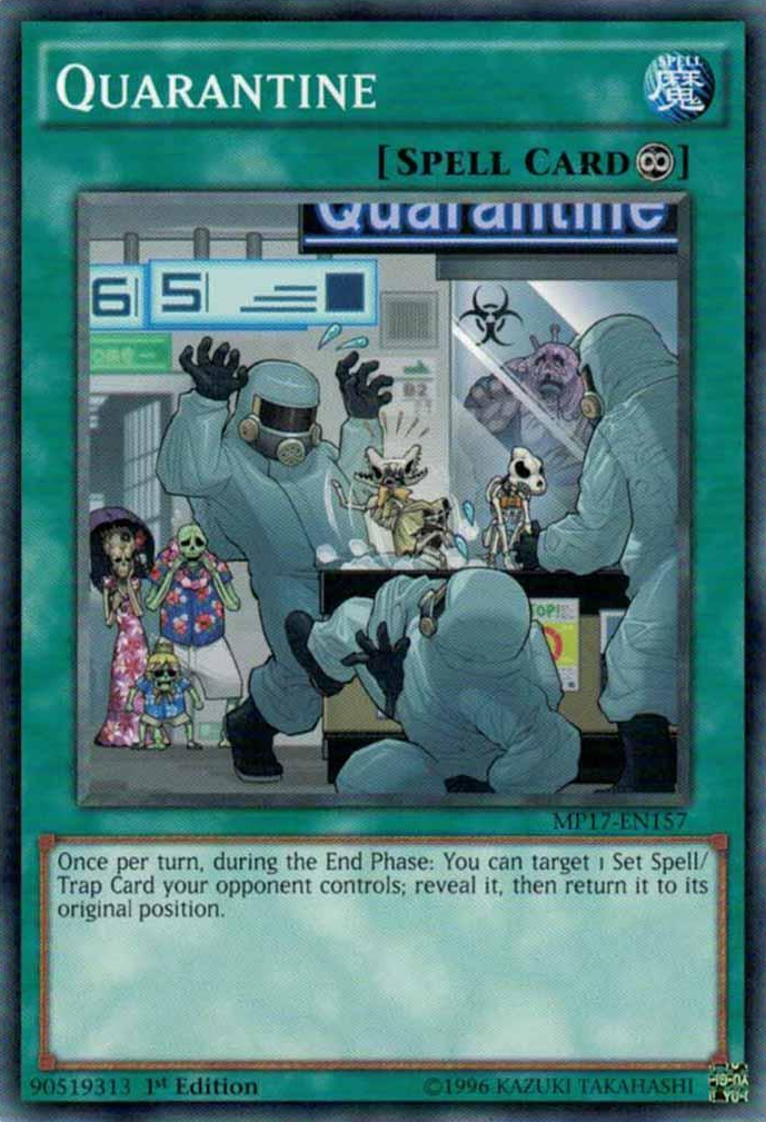 Quarantine [MP17-EN157] Common | Chromatic Games