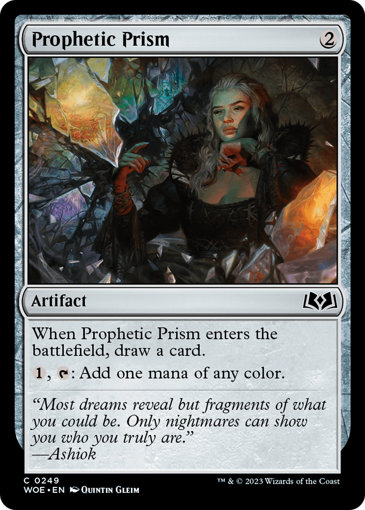 Prophetic Prism [Wilds of Eldraine] | Chromatic Games