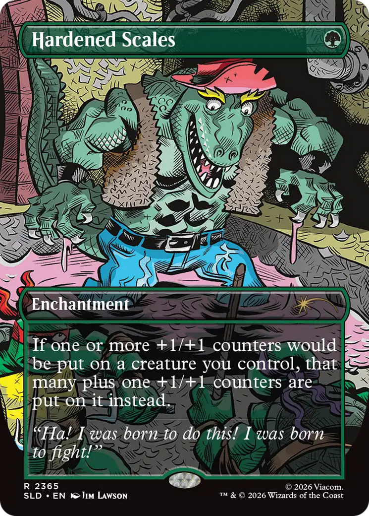 Hardened Scales [Secret Lair Drop Series] | Chromatic Games
