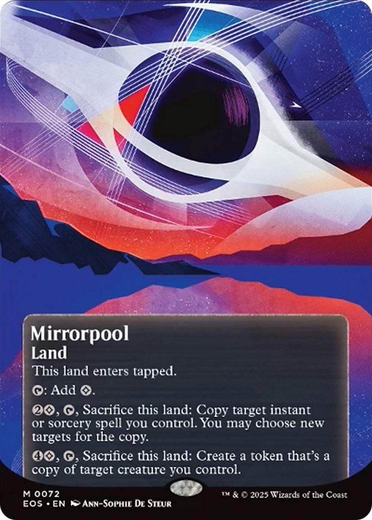 Mirrorpool (0072) (Borderless) [Edge of Eternities: Stellar Sights] | Chromatic Games