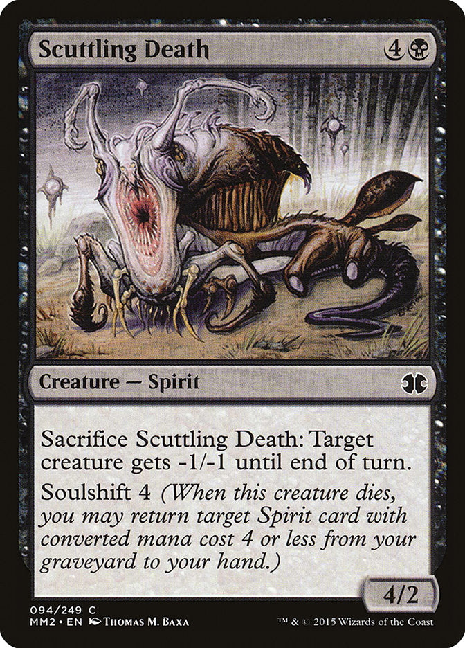 Scuttling Death 94/249 (Modern Masters 2015)  | Chromatic Games