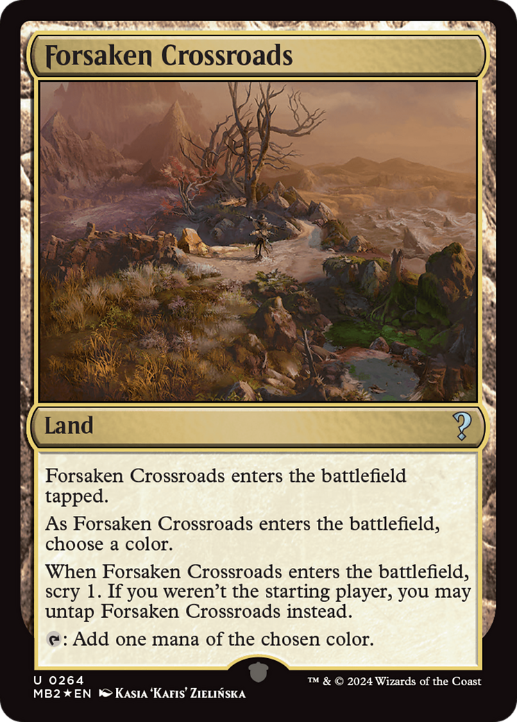 Forsaken Crossroads [Mystery Booster 2] | Chromatic Games