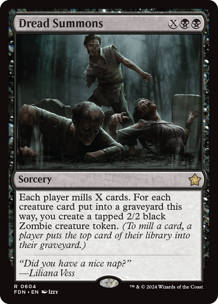 Dread Summons [Foundations] | Chromatic Games