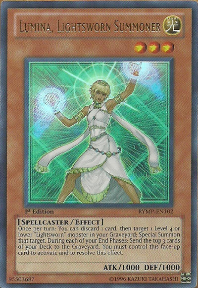 Lumina, Lightsworn Summoner [RYMP-EN102] Ultra Rare | Chromatic Games