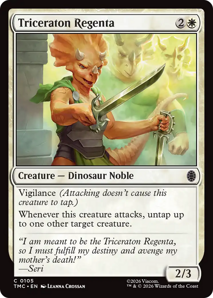 Triceraton Regenta [Teenage Mutant Ninja Turtles Commander] | Chromatic Games