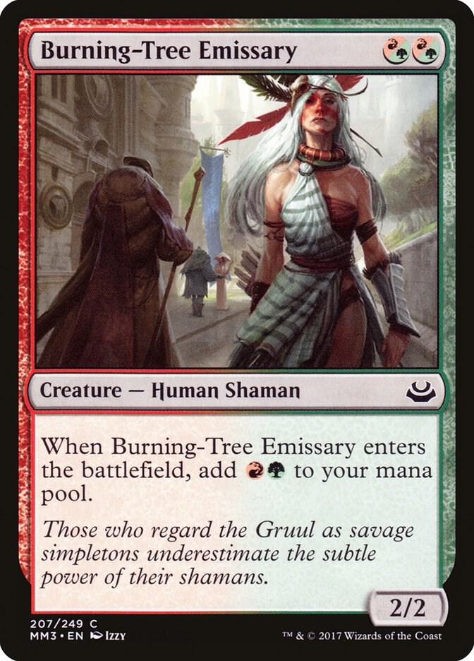Burning-Tree Emissary 207/249 (Modern Masters 2017)  - Foil | Chromatic Games