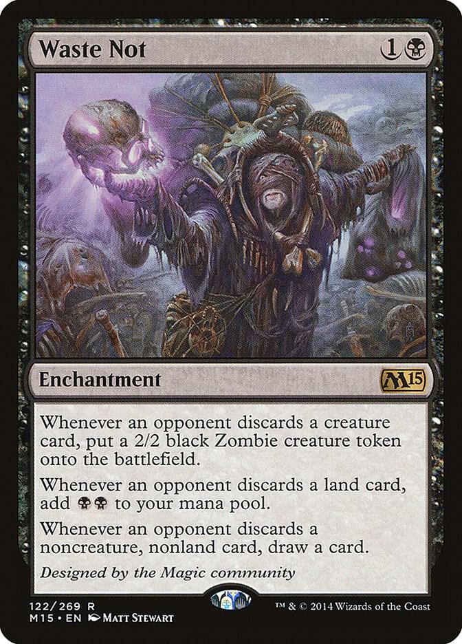 Waste Not 122/269 (Magic 2015 (M15))  | Chromatic Games