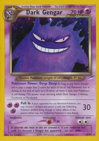 Dark Gengar (6/105) [Neo Destiny Unlimited] | Chromatic Games