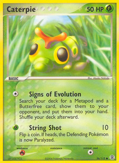 Caterpie (56/112) [EX: FireRed & LeafGreen] | Chromatic Games