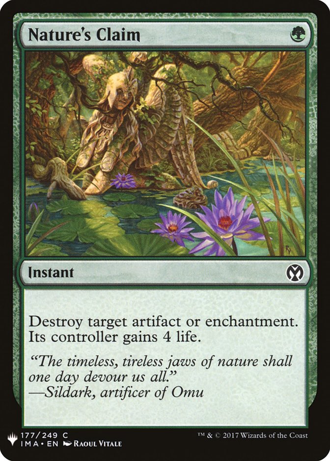 Nature's Claim [Mystery Booster] | Chromatic Games